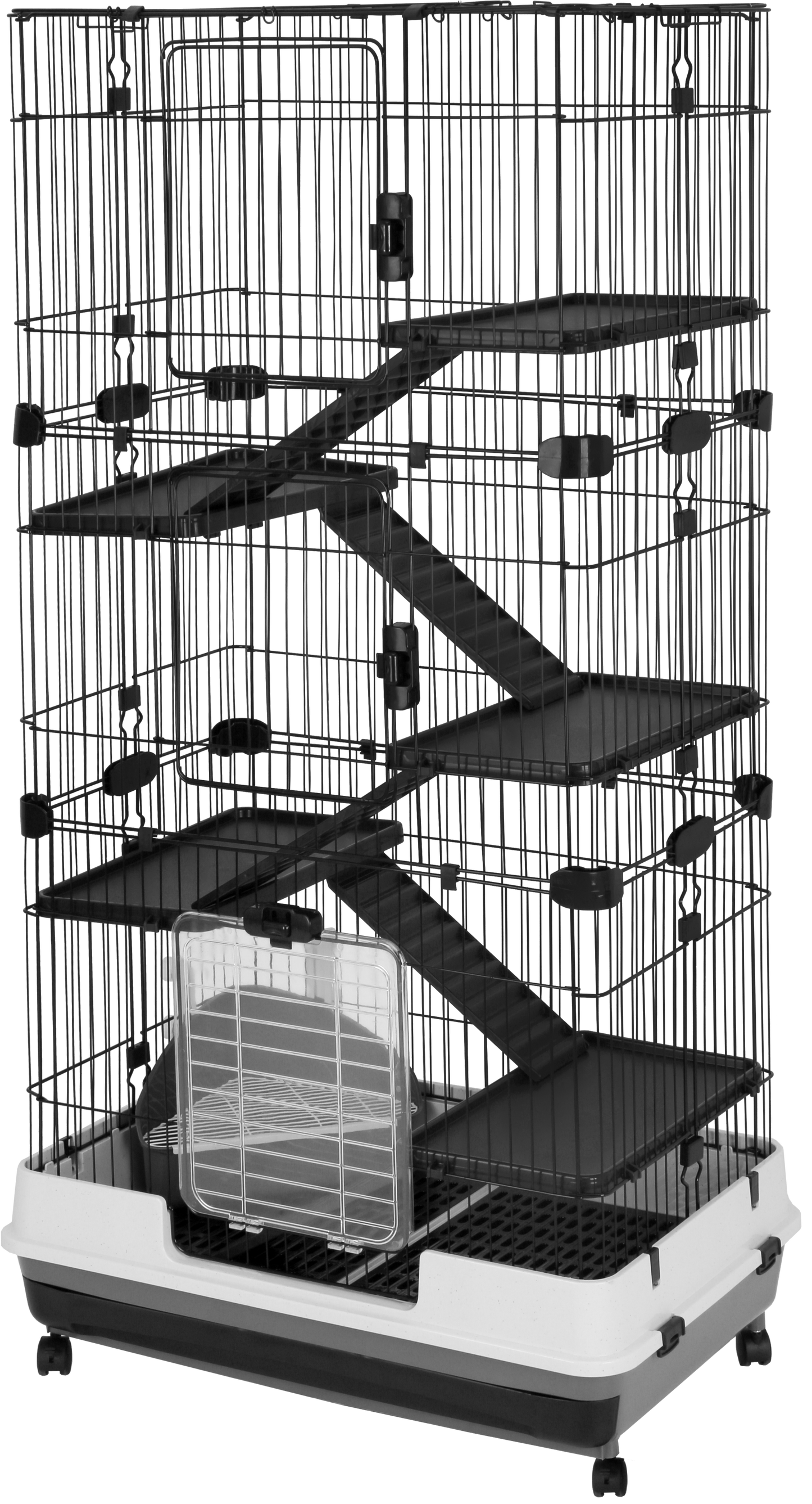 A & E Nibbles Deluxe 6-Level Small Animal Cage-32-x-21-x-60-in.
