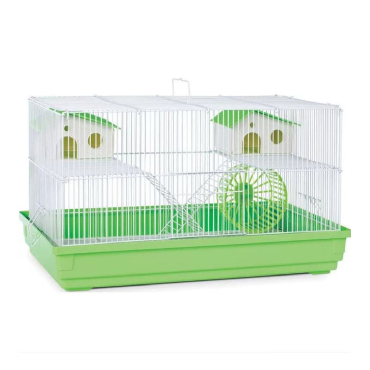 A&E 2 Story Hamster/Gerbil Cage with House And Wheel 18 x 11 x 16 in.