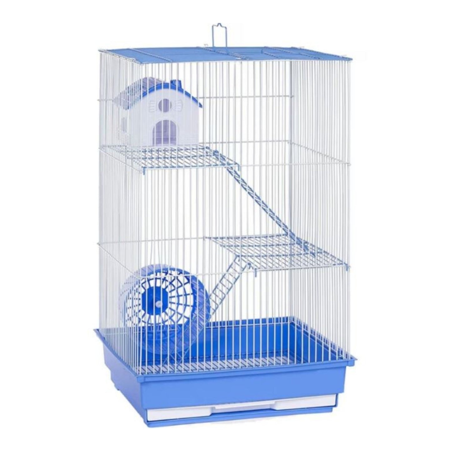 A&E 3 Story Hamster/Gerbil Cage with House And Wheel 14 x 11 x 22 in. (Case of 4)