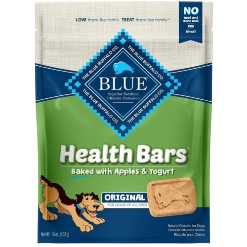 Blue Buffalo Health Bars Dog Biscuits - Baked with Apples & Yogurt - 16 oz