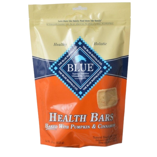 Blue Buffalo Health Bars Dog Biscuits - Baked with Pumpkin & Cinnamon - 16 oz