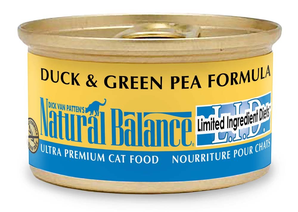 Natural Balance Pet Foods Limited Ingredient Reserve Canned Cat Food Duck & Green Pea 5.5oz (Case of 24)